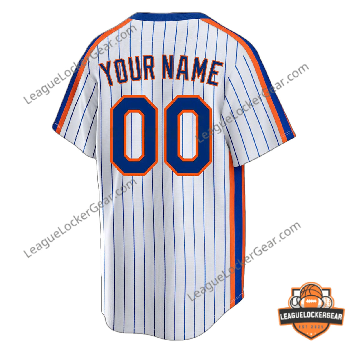 New York Mets Cooperstown Collection Custom Baseball Jersey - LeagueLockerGear