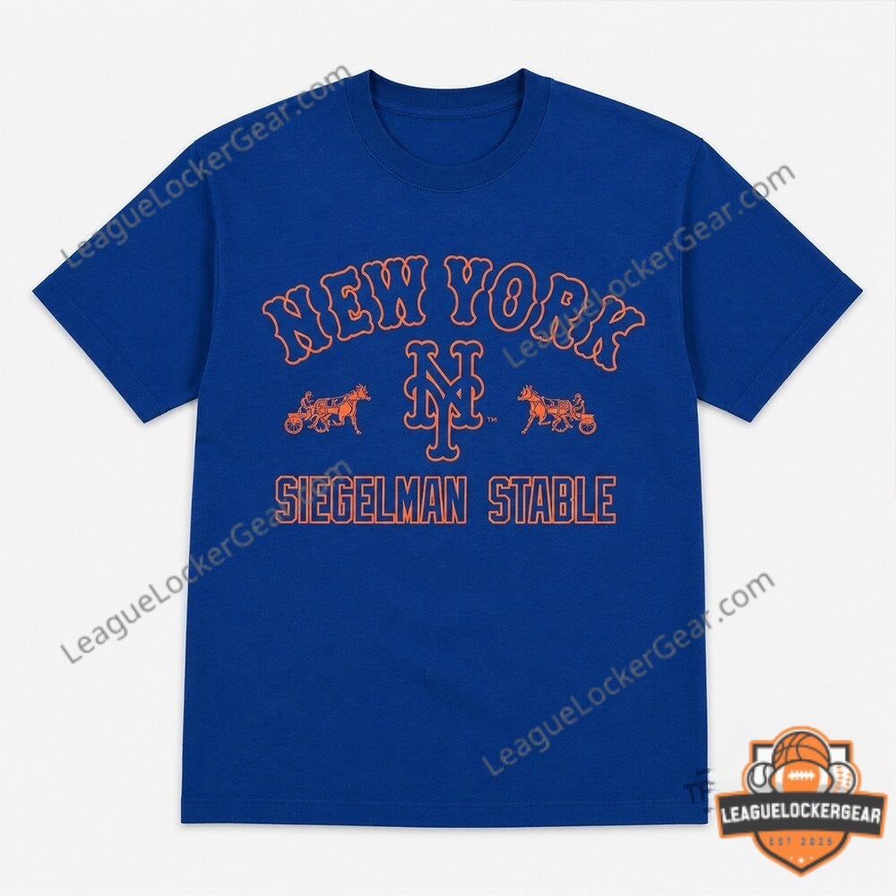 Anthony Ramos New York Mets Siegelman Stable T-Shirt - LeagueLockerGear