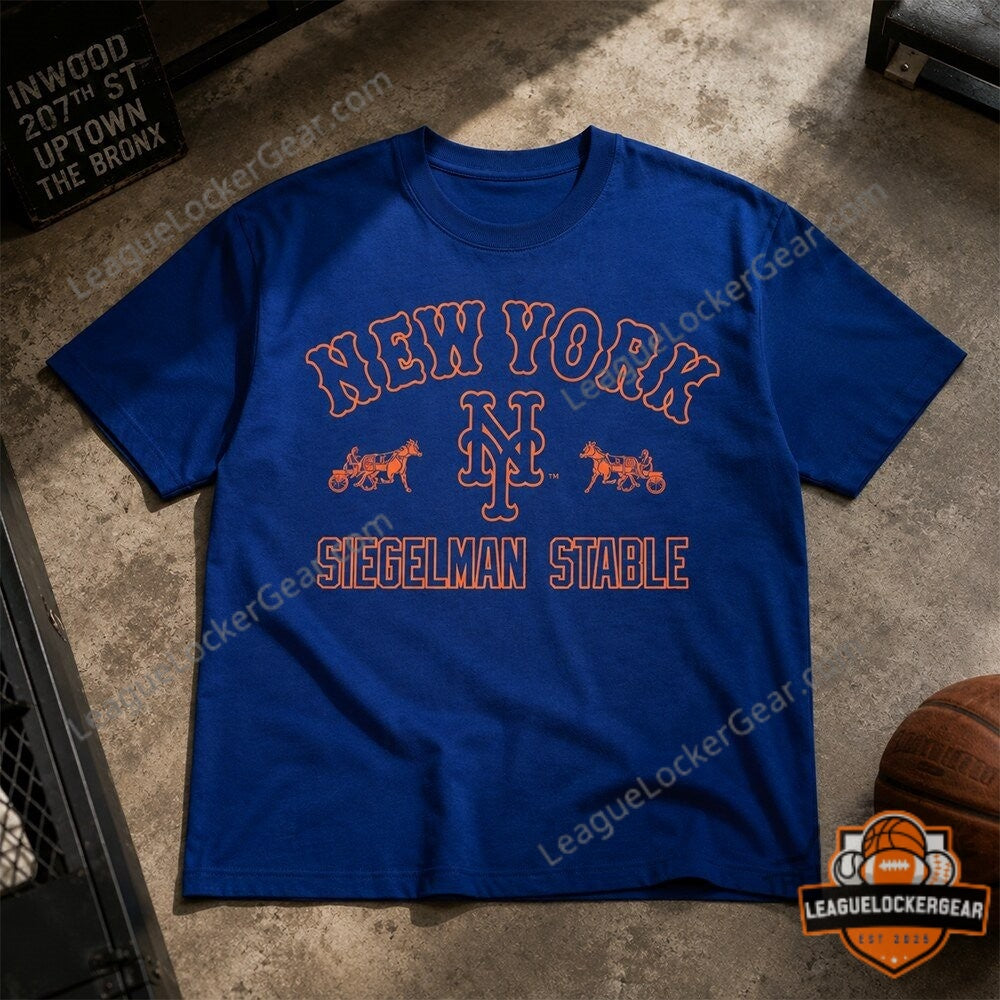 Anthony Ramos New York Mets Siegelman Stable T-Shirt - LeagueLockerGear