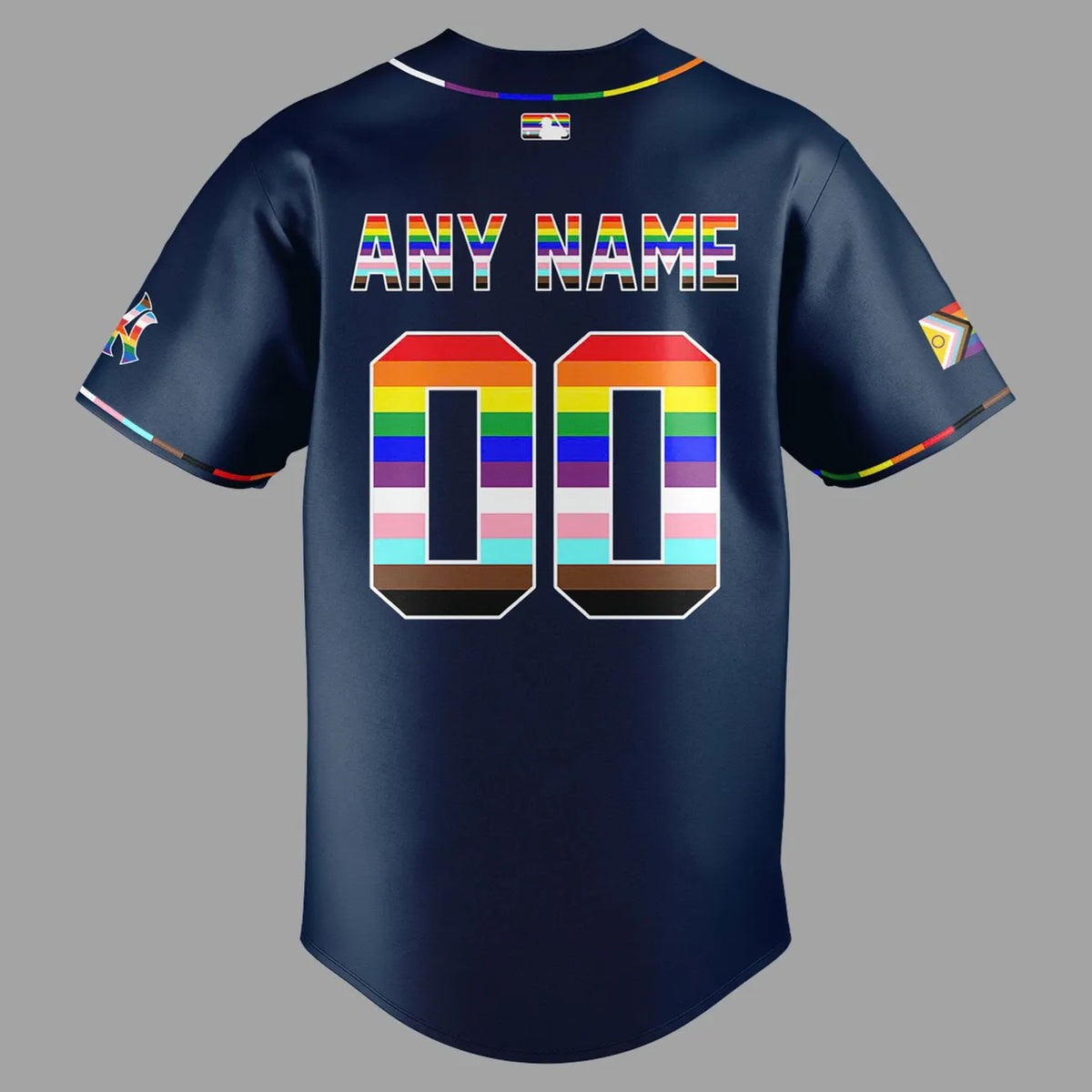New York Yankees Celebrating Pride Month Baseball Jersey - LeagueLockerGear