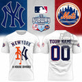 2026 MLB Subway Series Yankees x Mets Custom T-Shirt - LeagueLockerGear