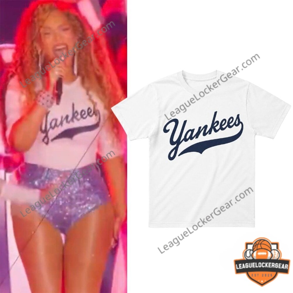Beyonce JAY-Z Drunk In Love Yankee T-Shirt - LeagueLockerGear