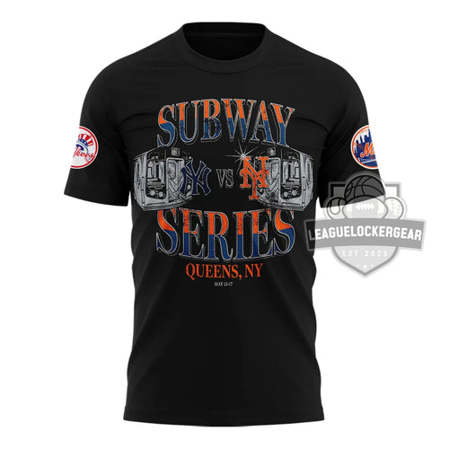 2026 MLB Subway Series Yankees x Mets T-Shirt - LeagueLockerGear