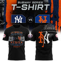 2026 MLB Subway Series Yankees x Mets T-Shirt - LeagueLockerGear
