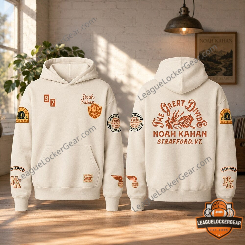 Noah Kahan The Great Divide Strafford VT Hoodie