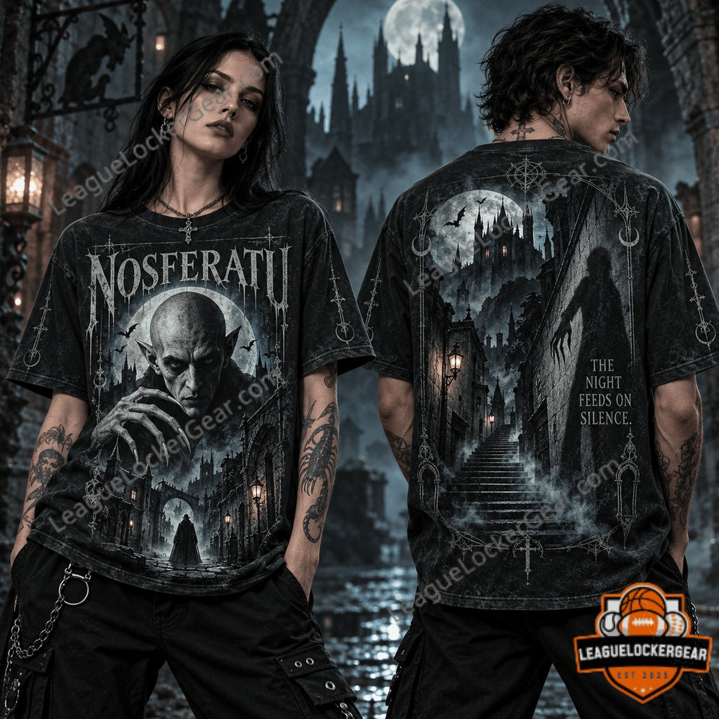 Nosferatu The Night Feeds on Silence T-Shirt