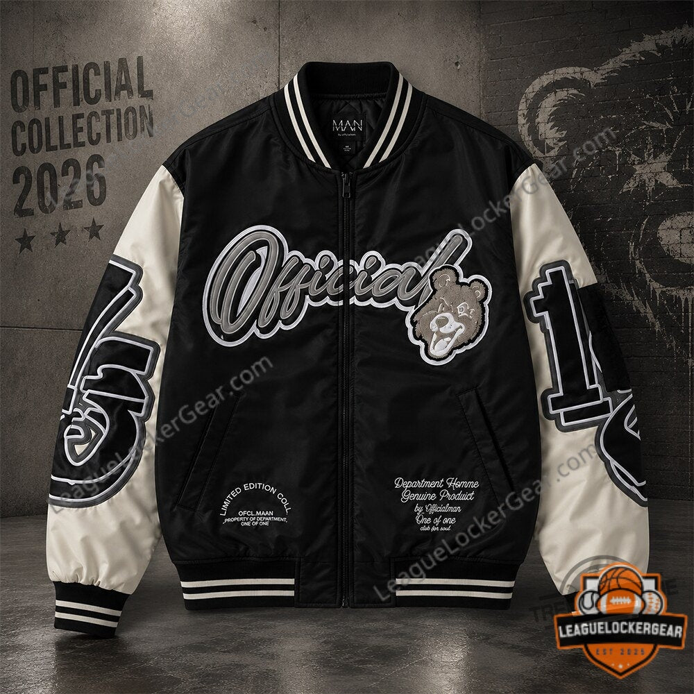 Lamine Yamal BoohooMAN PU Teddy Badge Bomber Jacket 2026 - LeagueLockerGear