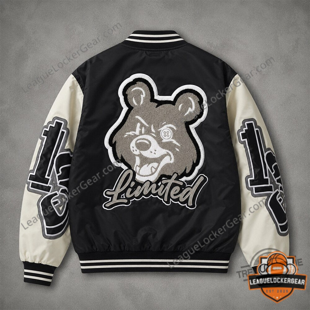 Lamine Yamal BoohooMAN PU Teddy Badge Bomber Jacket 2026 - LeagueLockerGear