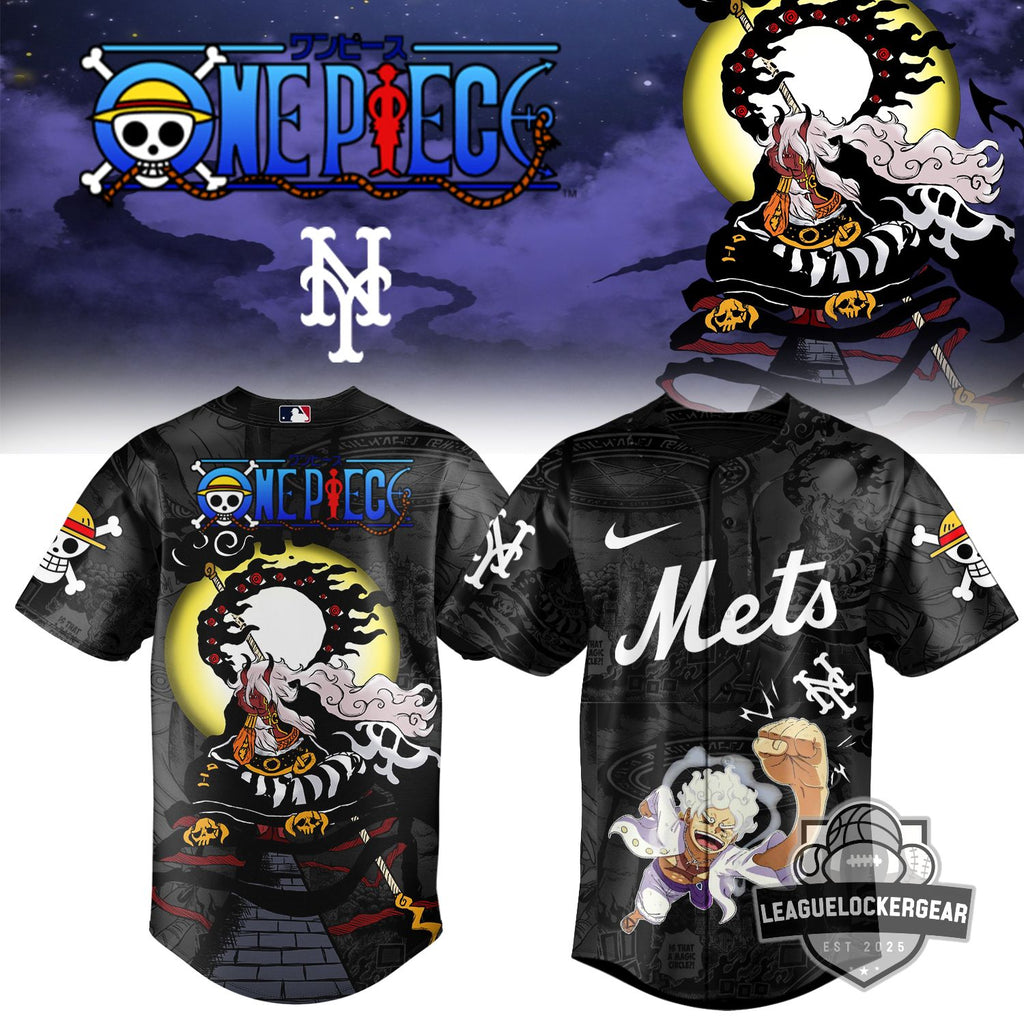 MLB ALL TEAM x One Piece Night Jersey - LeagueLockerGear