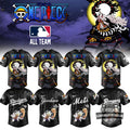 MLB ALL TEAM x One Piece Night Jersey - LeagueLockerGear