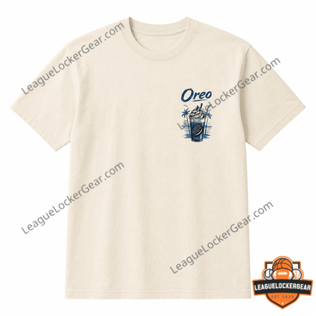Oreo Beach Cafe Summer Vibes Good Vibes T-Shirt - LeagueLockerGear