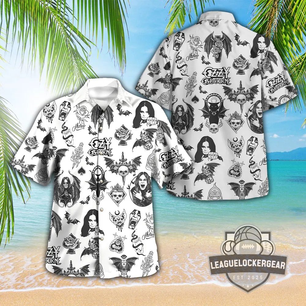 Ozzy Osbourne 3D Hawaiian Shirt - LeagueLockerGear
