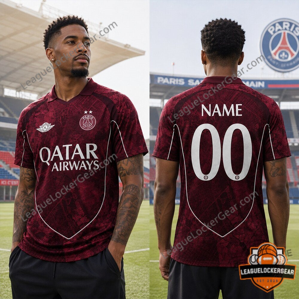 Paris Saint-Germain Air Jordan Third Kit Football Jersey