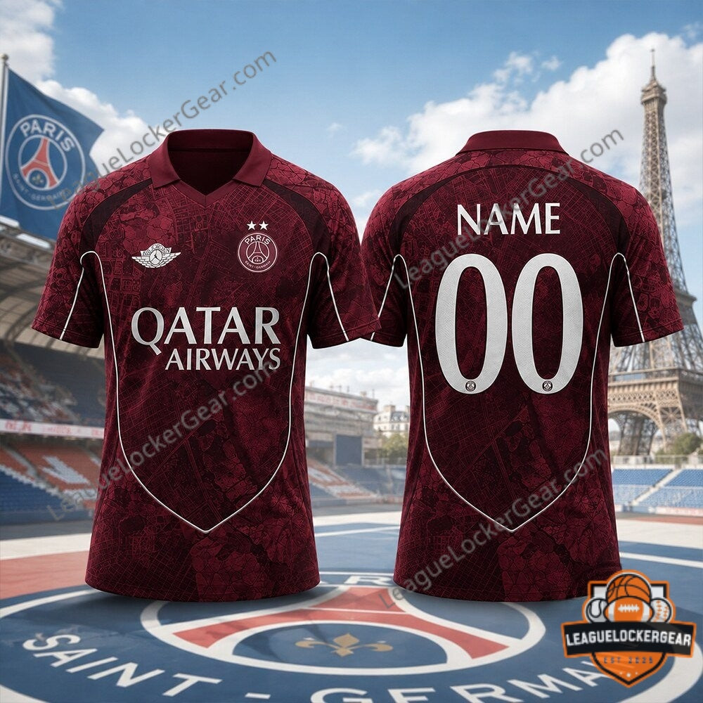 Paris Saint-Germain Air Jordan Third Kit Football Jersey