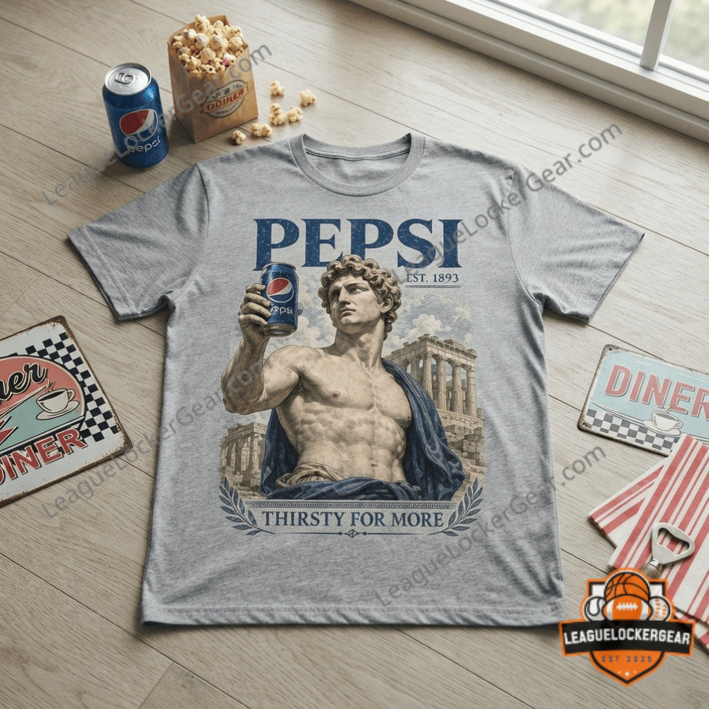 Pepsi The Mount Olym-pepsi 3D T-Shirt - LeagueLockerGear