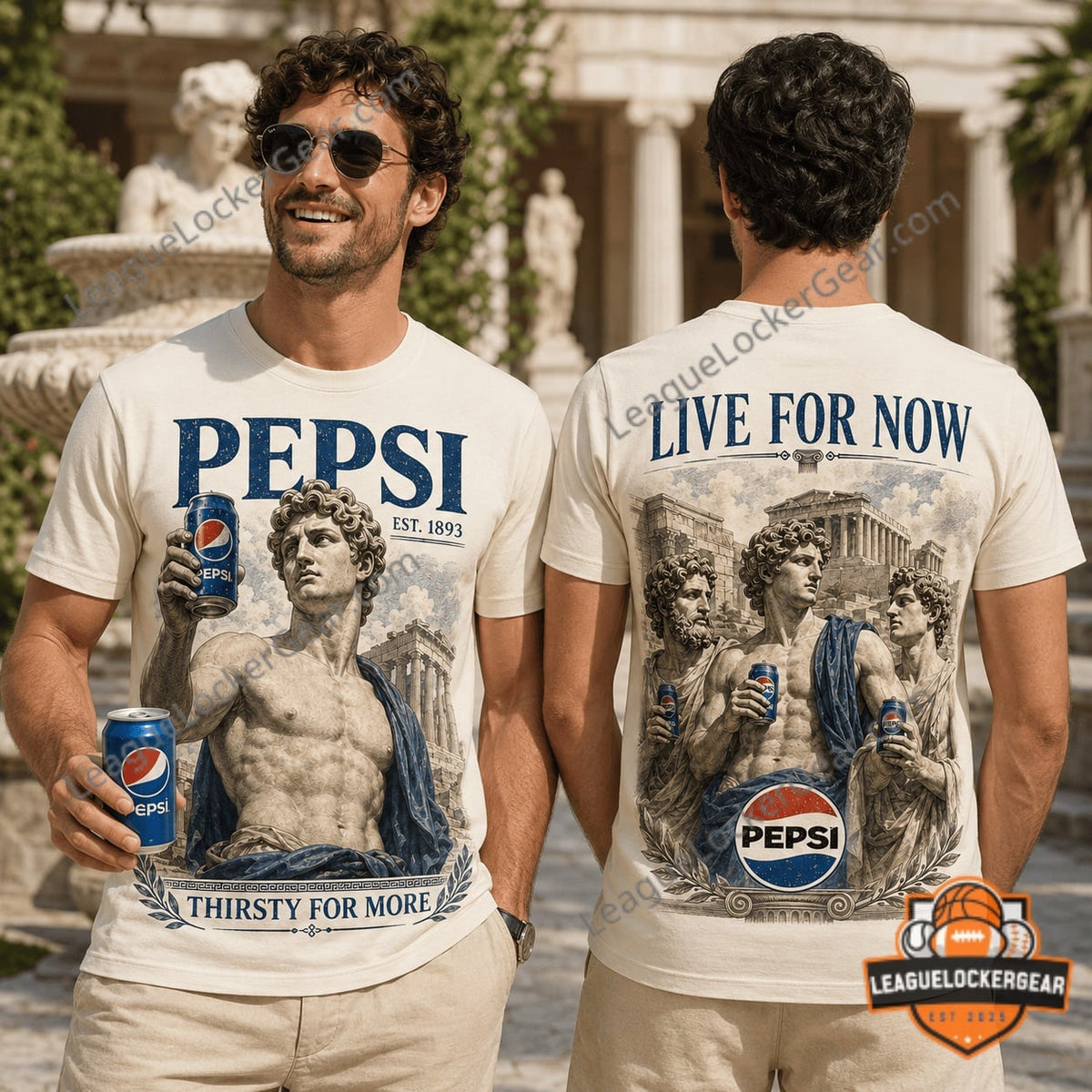 Pepsi The Mount Olym-pepsi 3D T-Shirt - LeagueLockerGear