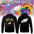 Philadelphia Eagles Pride Rainbow Hoodie - LeagueLockerGear