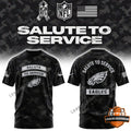 Philadelphia Eagles Salute to Service 2026 T-Shirt