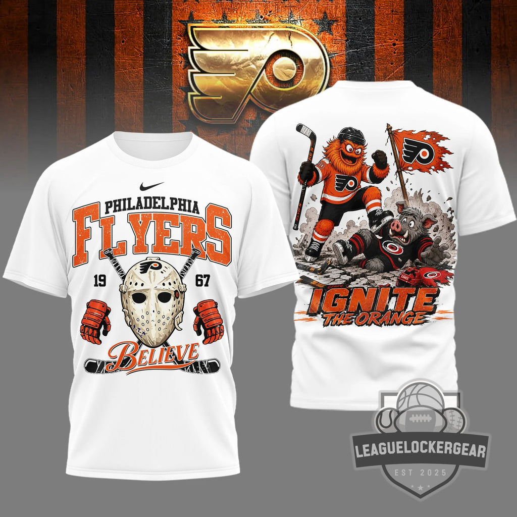 Philadelphia Flyers NHL Ignite The Orange T-Shirt - LeagueLockerGear