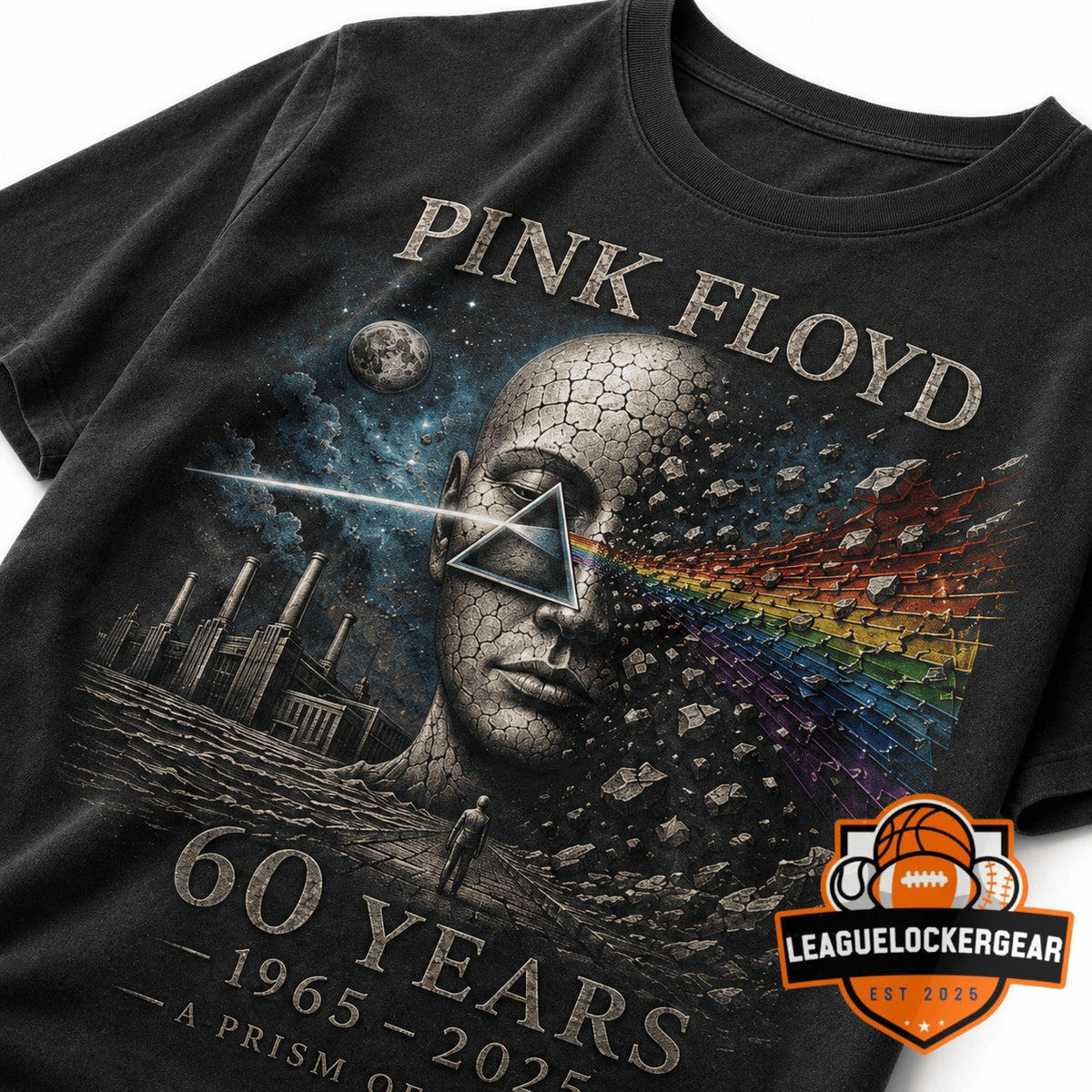 Pink Floyd 60th Anniversary 1965-2025 T-Shirt - LeagueLockerGear