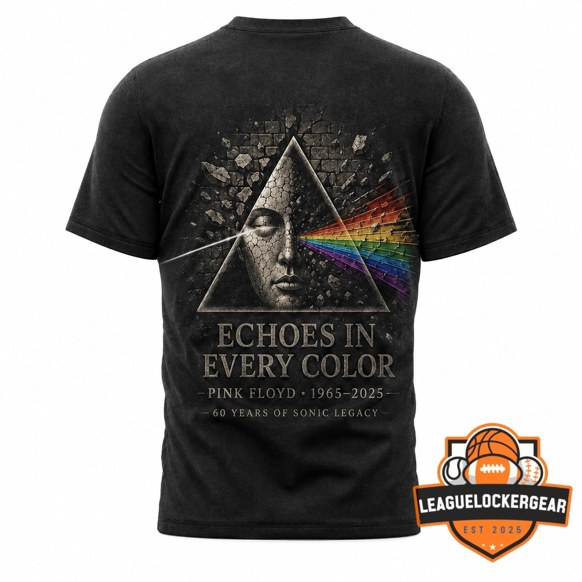 Pink Floyd 60th Anniversary 1965-2025 T-Shirt - LeagueLockerGear