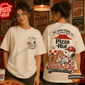 Pizza Hut Snoopy Slice the Day Est 1958 T-Shirt - LeagueLockerGear
