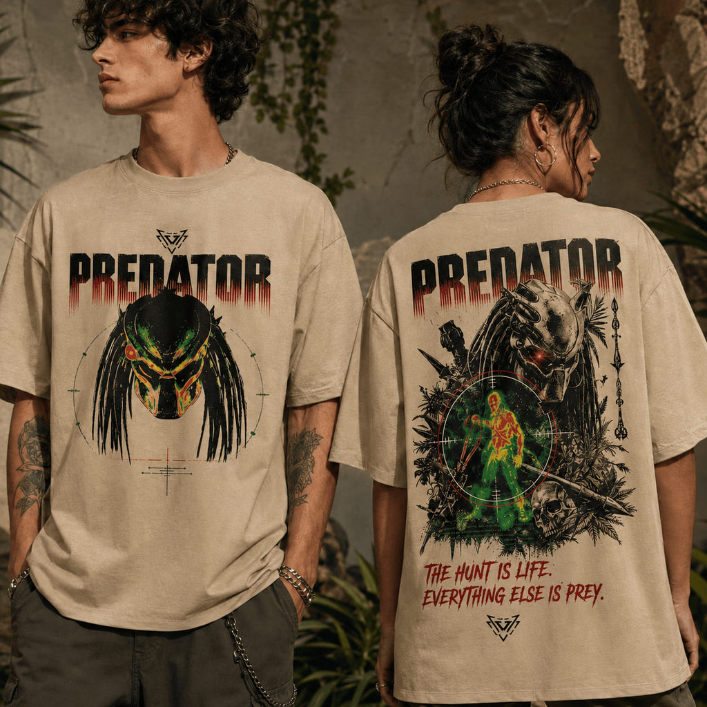 Predator Thermal Vision Hunter Quote T-Shirt - LeagueLockerGear