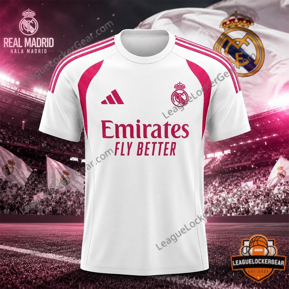 Jose Mourinho Adidas Real Madrid 2026/27 Training Jersey - LeagueLockerGear