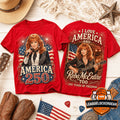 Reba McEntire America 250 Years of Freedom T-Shirt - LeagueLockerGear