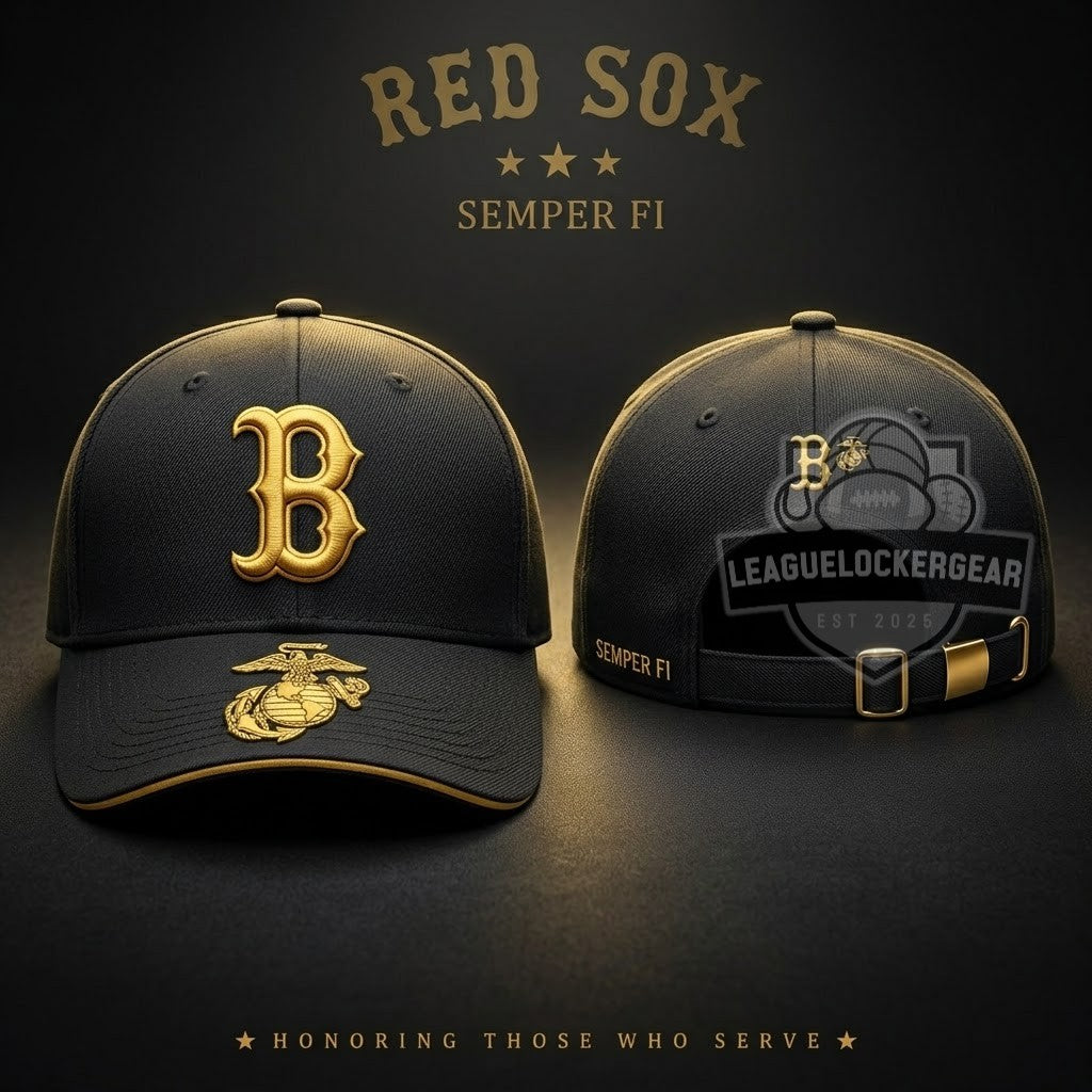 Boston Red Sox USMC Tribute Jersey - LeagueLockerGear