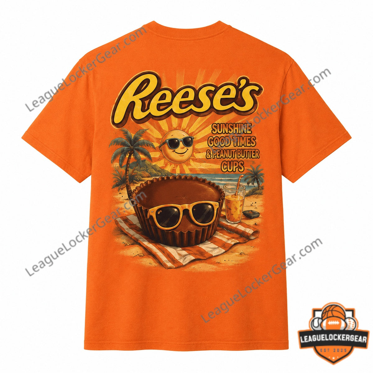 Reese's Summer Vibes 3D T-Shirt - LeagueLockerGear