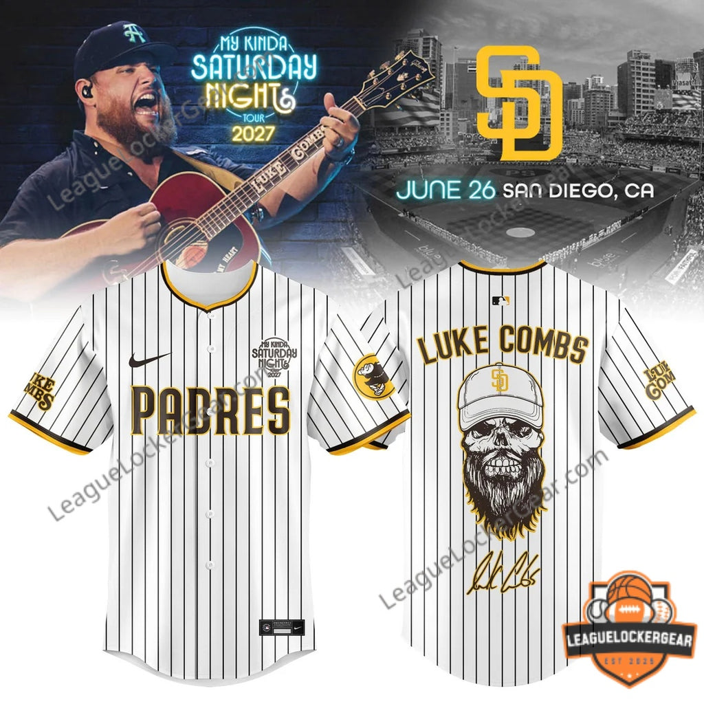 San Diego Padres Luke Combs My Kinda Saturday Night Tour 2027 Baseball