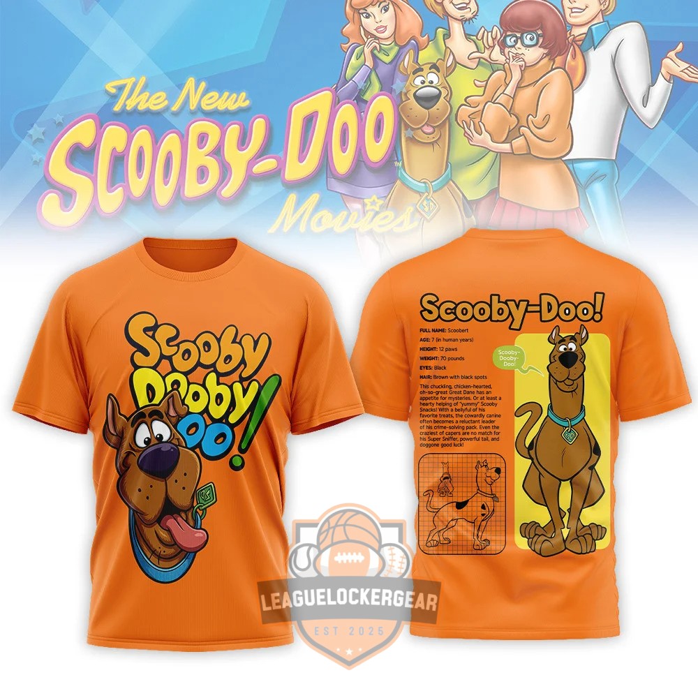 Scooby-Doo 2026 3D T-Shirt - LeagueLockerGear