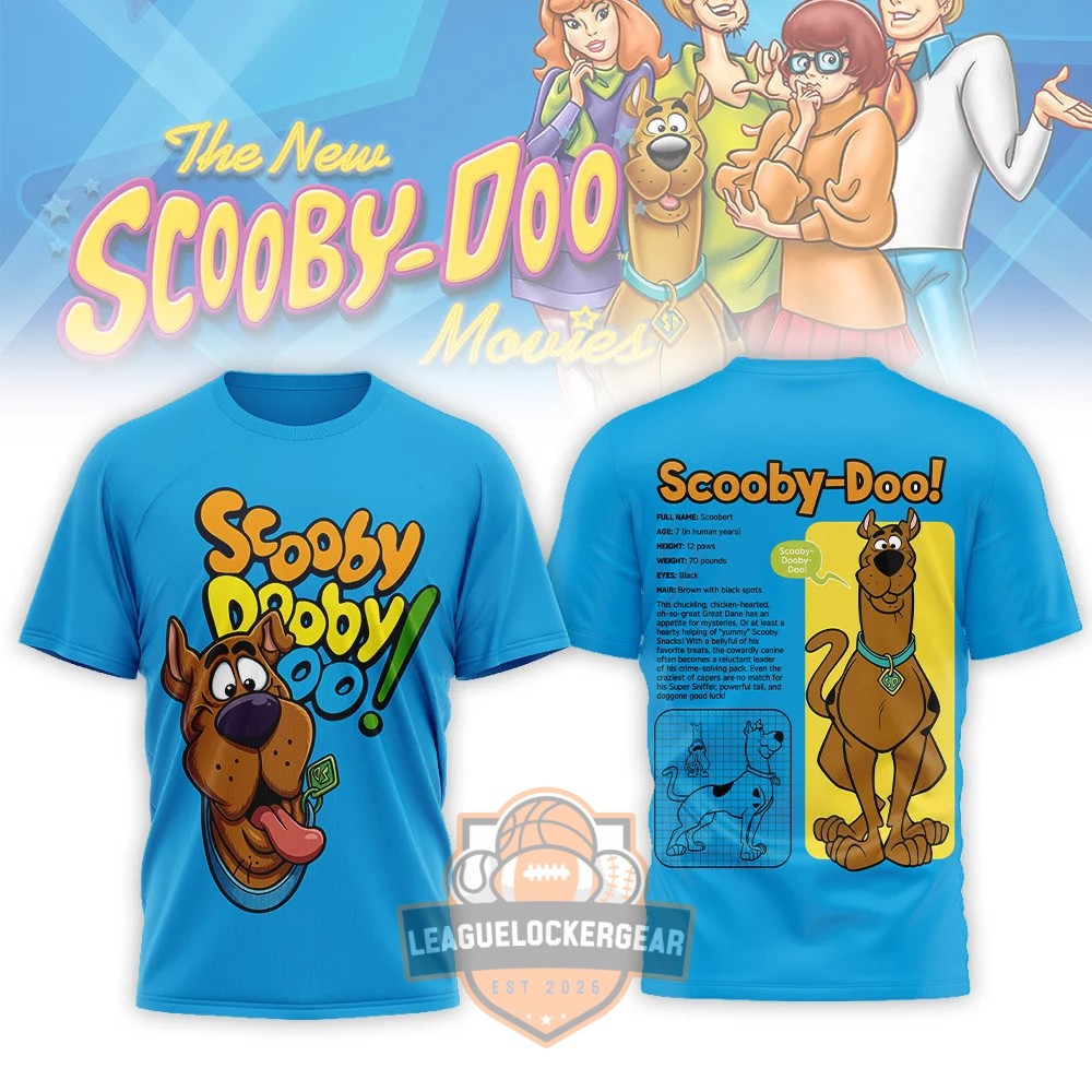 Scooby-Doo 2026 3D T-Shirt - LeagueLockerGear