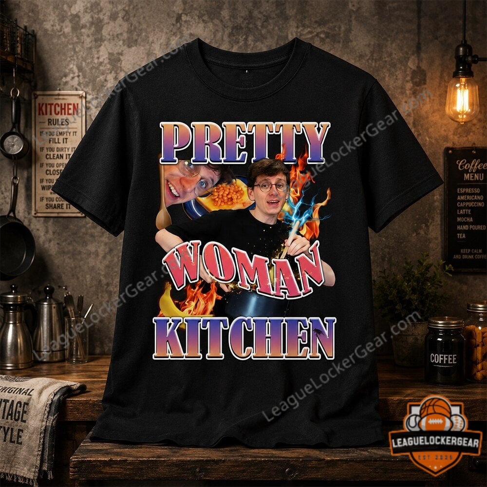 Jack Massey Welsh Pretty Woman Kitchen T-Shirt - LeagueLockerGear