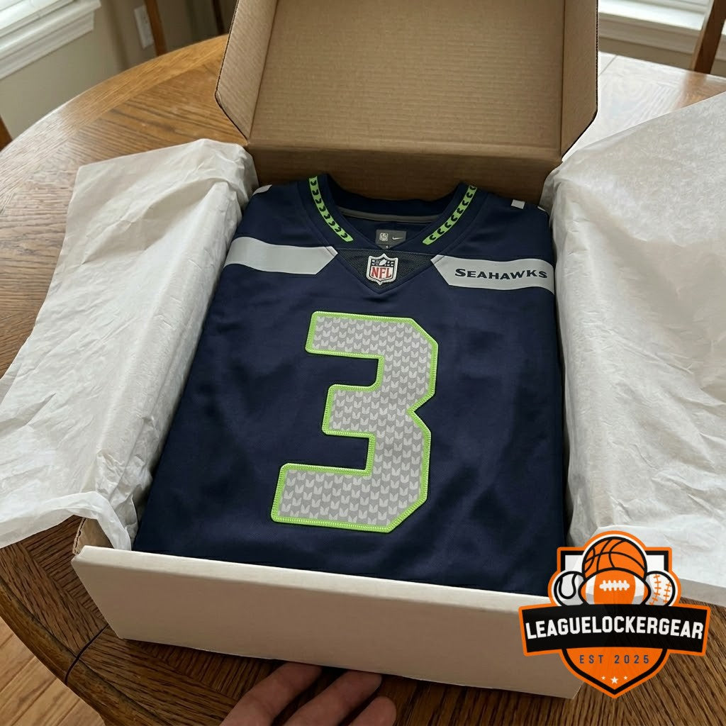 Seattle Seahawks Russell A Legendary Chapter Comes to an End Jersey - LeagueLockerGear