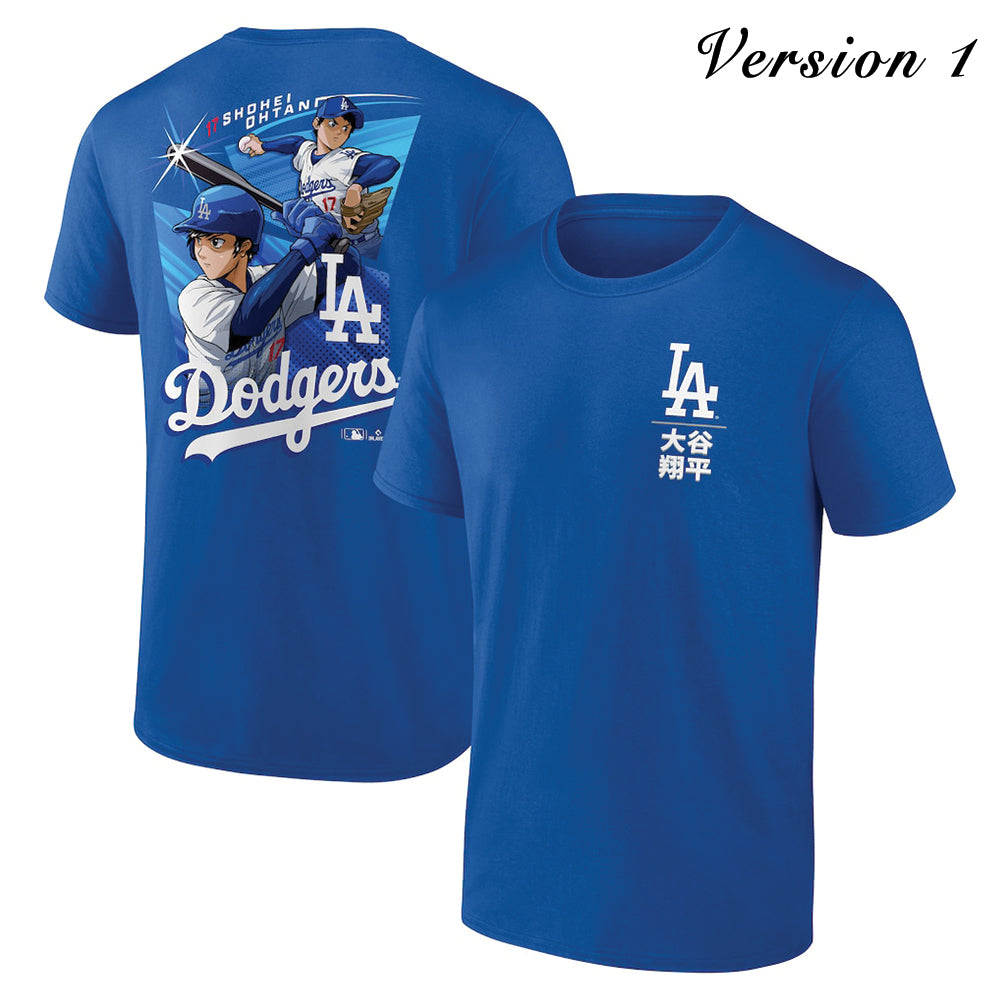 Los Angeles Dodgers Anime Shohei Ohtani Shirt – Exclusive Graphic Tee 2025 - LeagueLockerGear