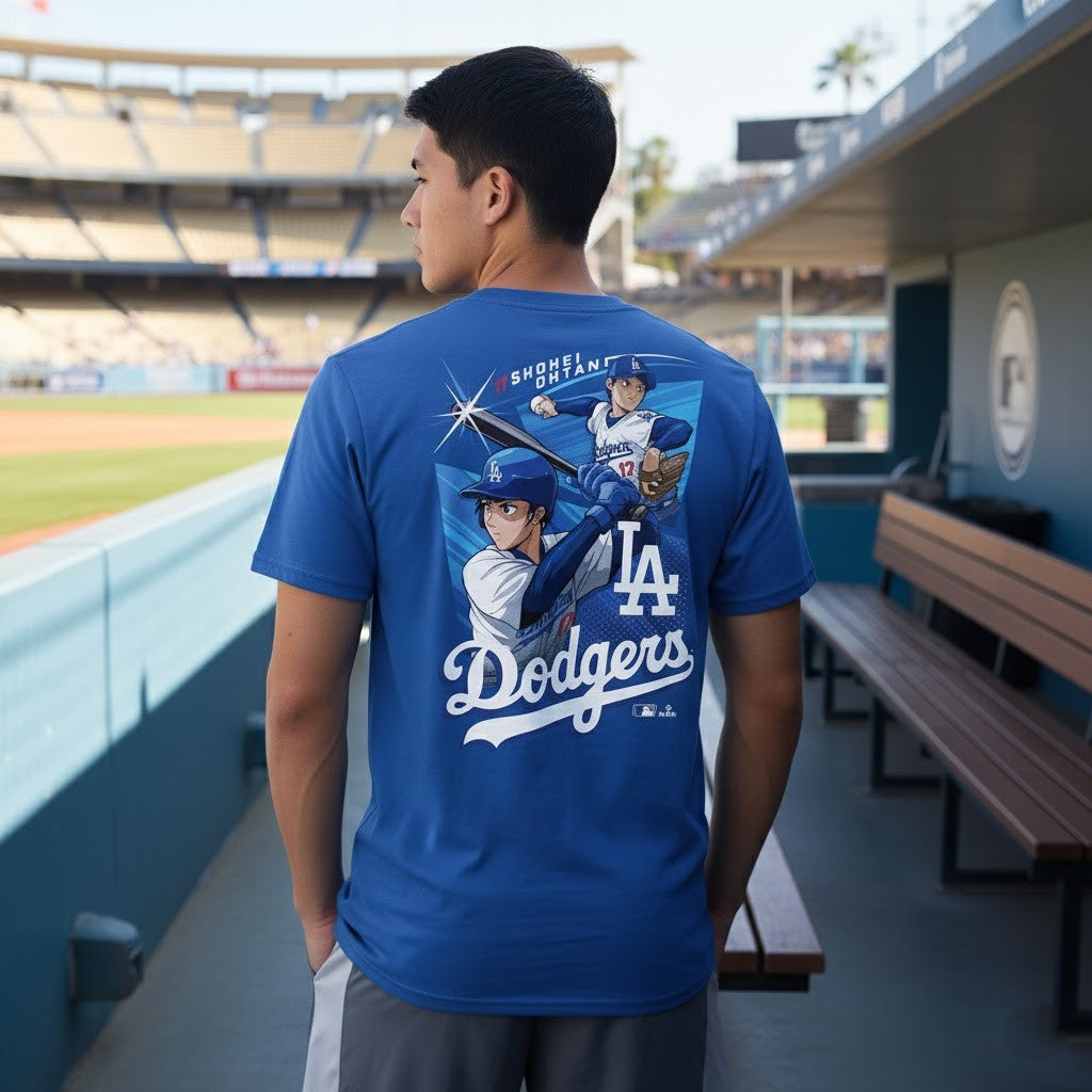 Los Angeles Dodgers Anime Shohei Ohtani Shirt – Exclusive Graphic Tee 2025 - LeagueLockerGear