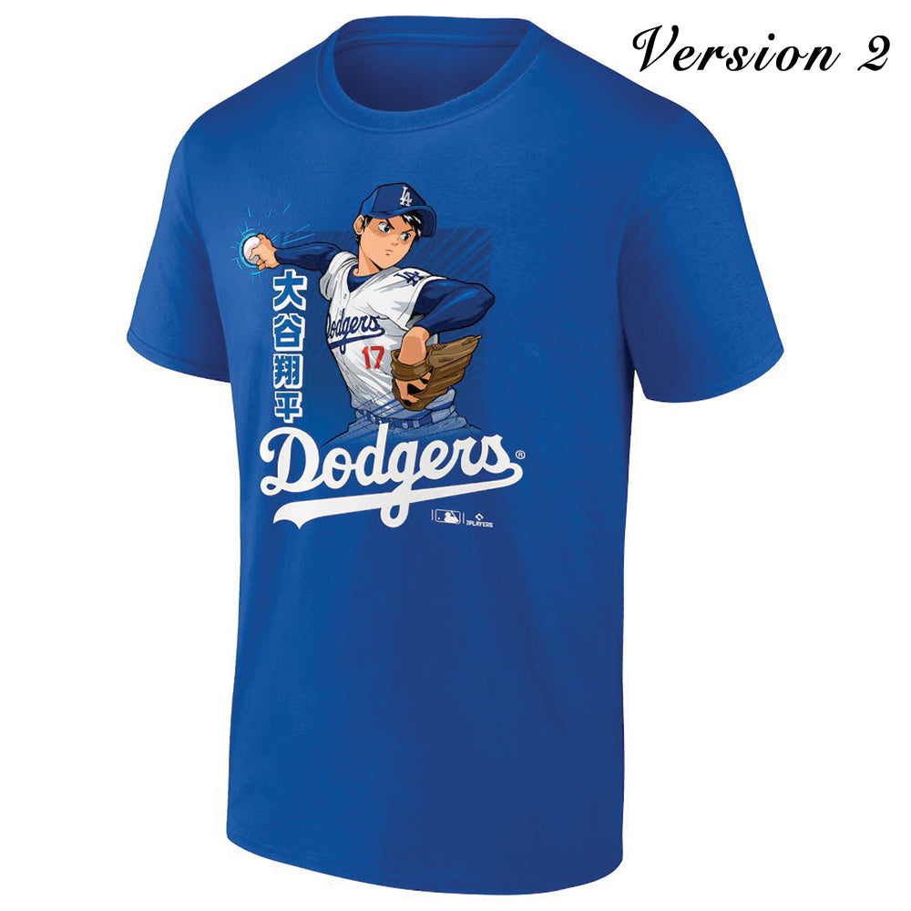 Los Angeles Dodgers Anime Shohei Ohtani Shirt – Exclusive Graphic Tee 2025 - LeagueLockerGear