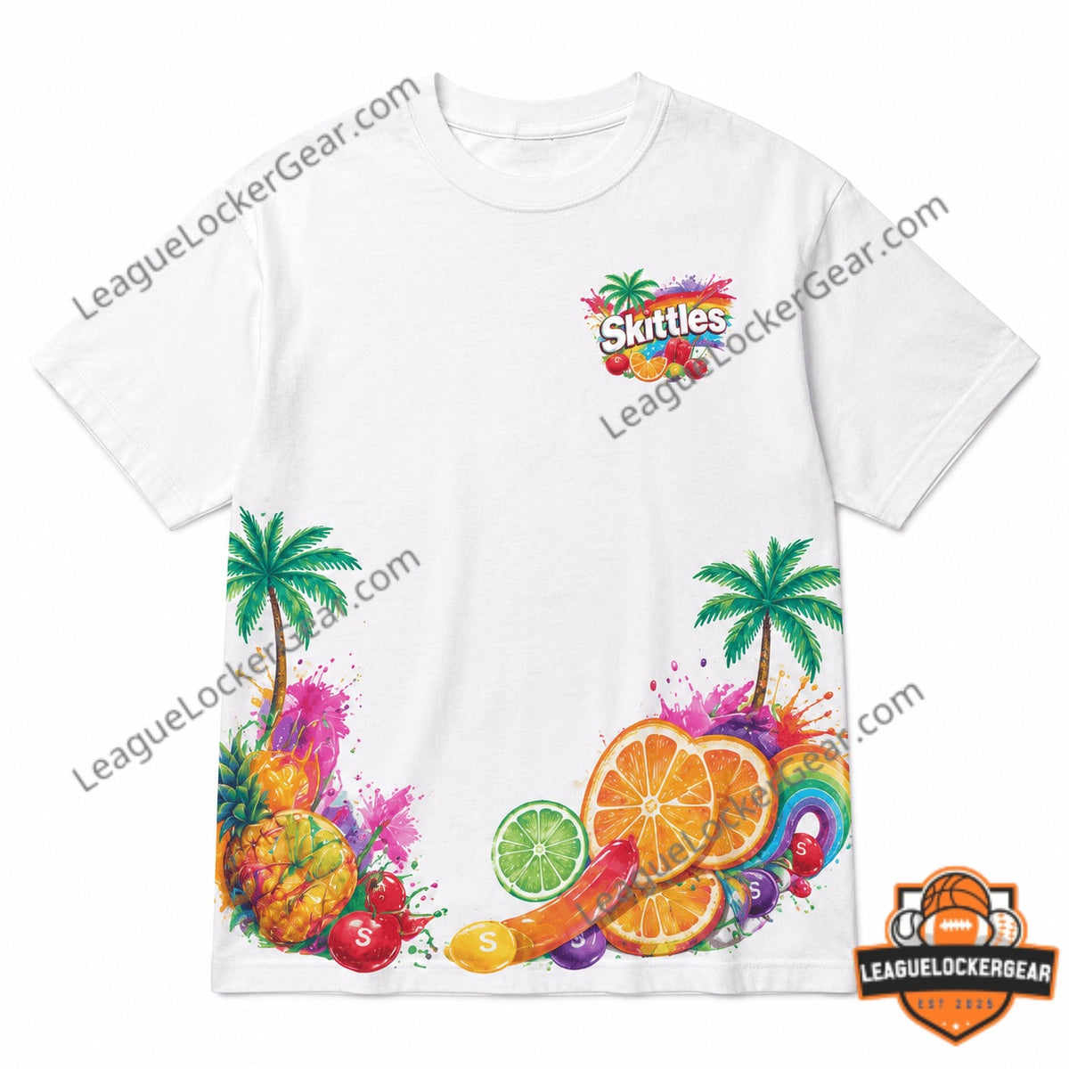 Skittles Summer Vibes 3D T-Shirt - LeagueLockerGear