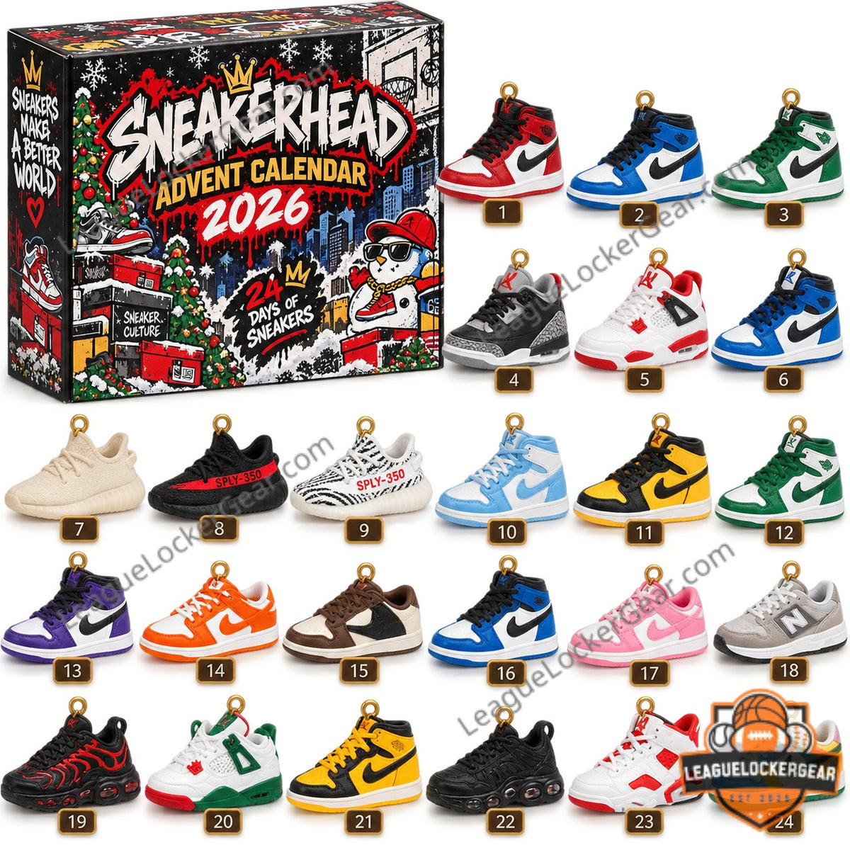 Sneakerhead 2026 Advent Calendar | League