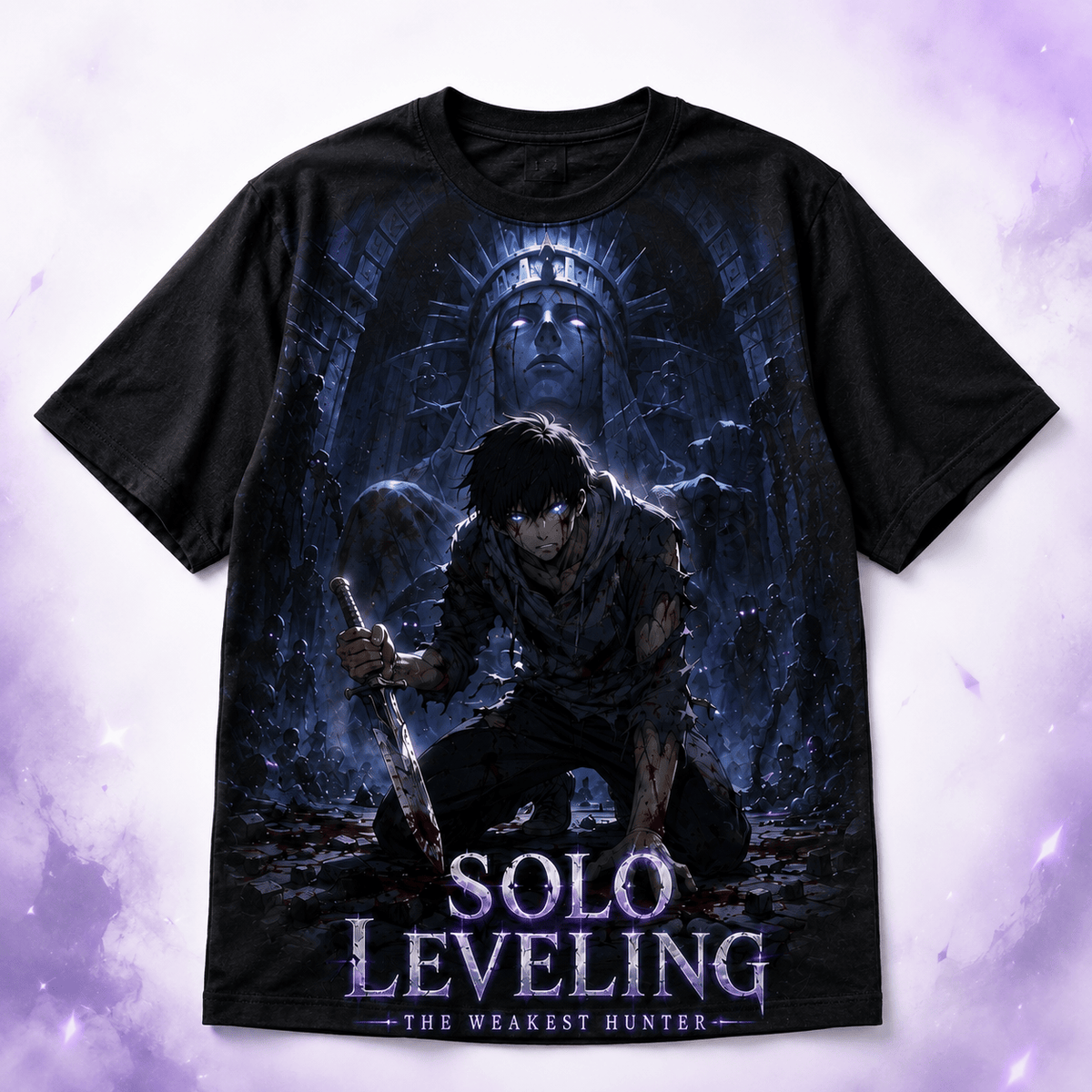 Solo Leveling Arise The Weakest Hunter T-Shirt - LeagueLockerGear