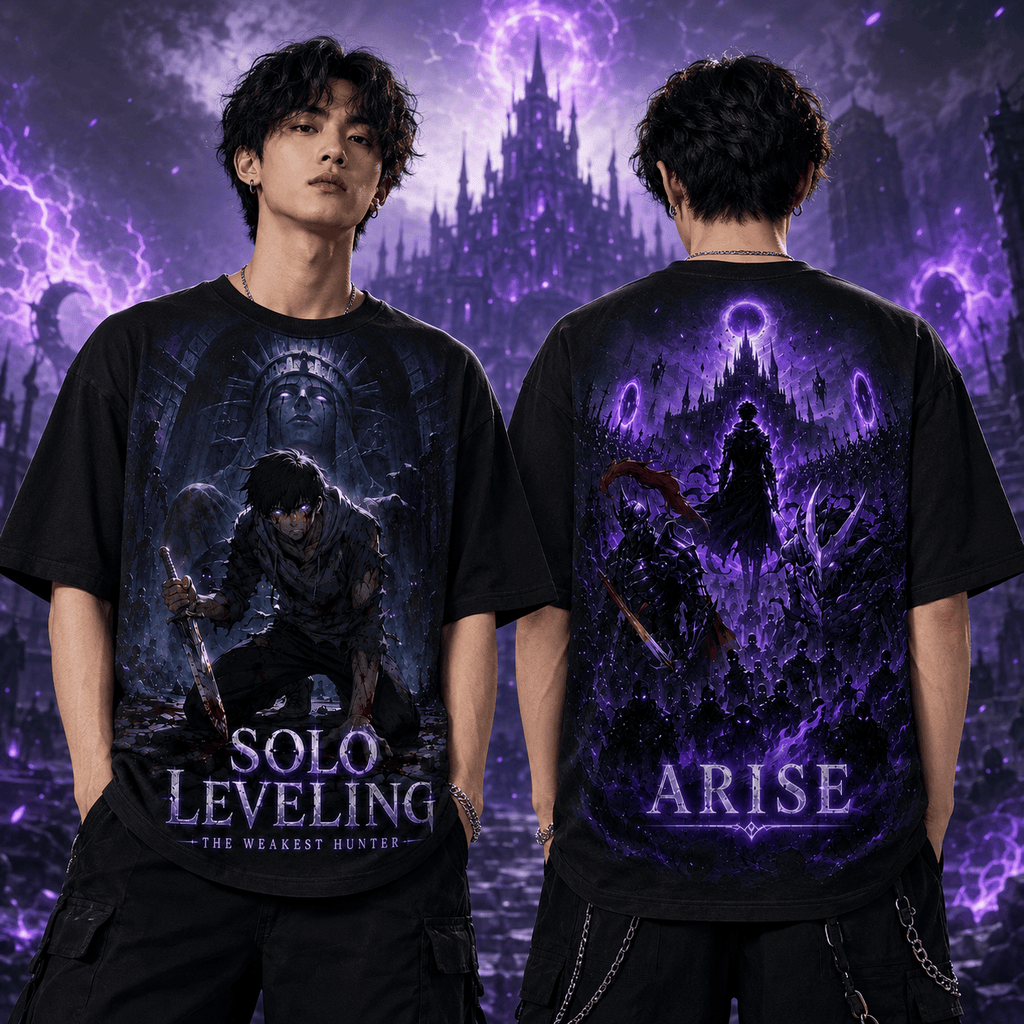 Solo Leveling Arise The Weakest Hunter T-Shirt - LeagueLockerGear