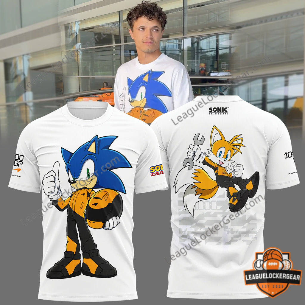 McLaren x Sonic 1000th T-Shirt - LeagueLockerGear
