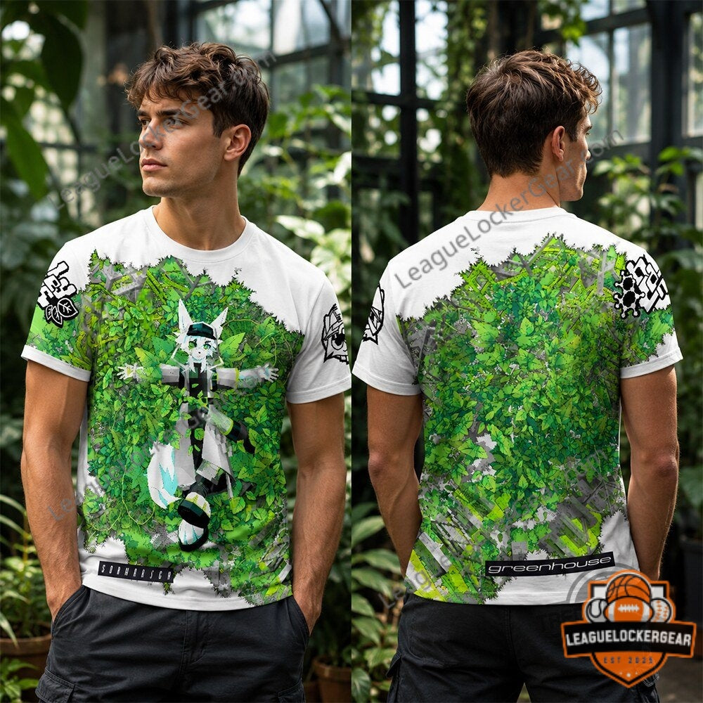 Furry Fox Halley Labs Greenhouse T-Shirt - LeagueLockerGear