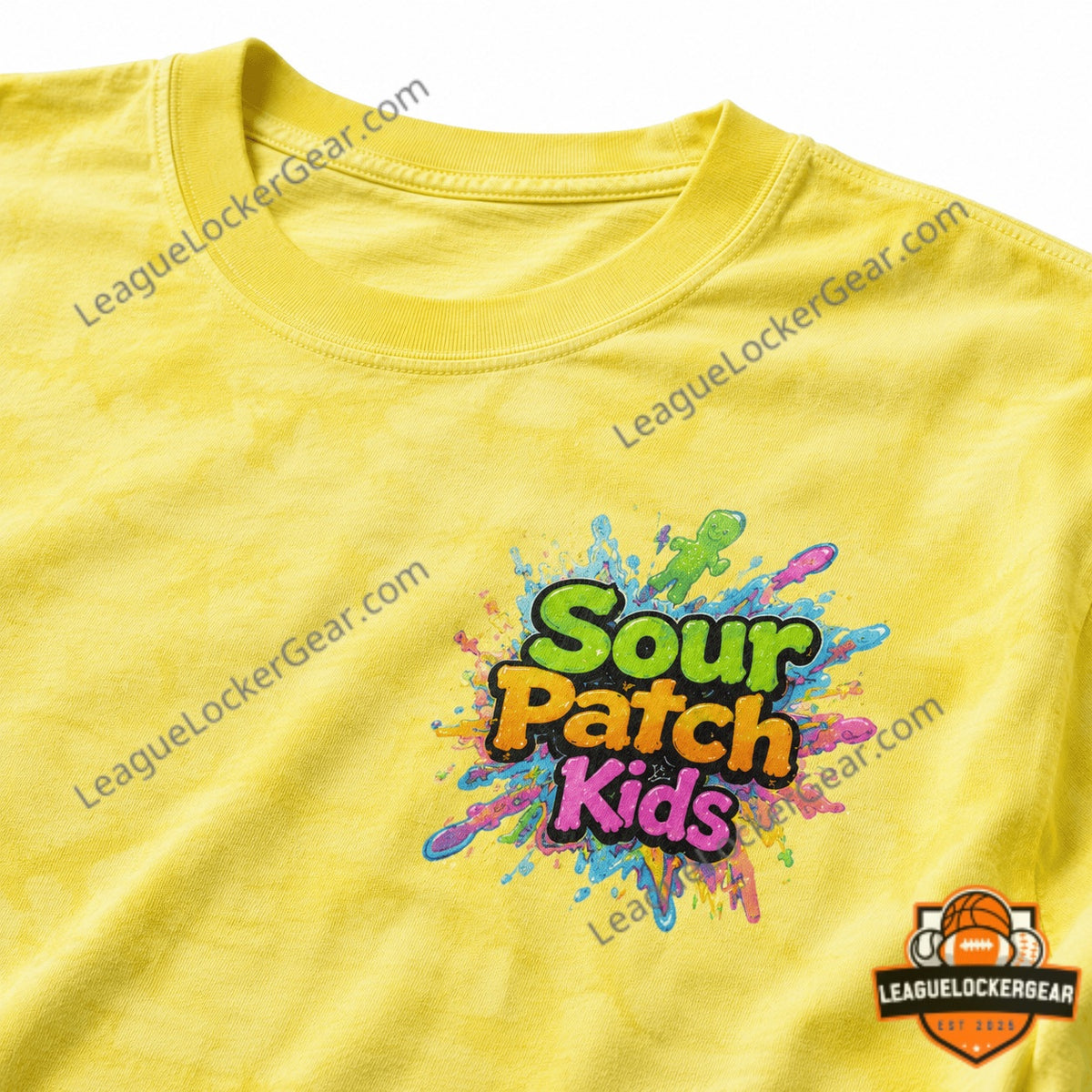 Sour Patch Kids Summer Beach Skateboarding T-Shirt - LeagueLockerGear