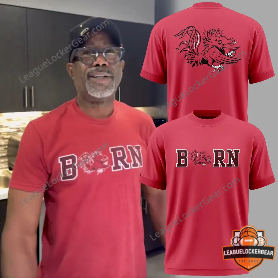 Darius Rucker BORN Gamecocks T-Shirt - LeagueLockerGear