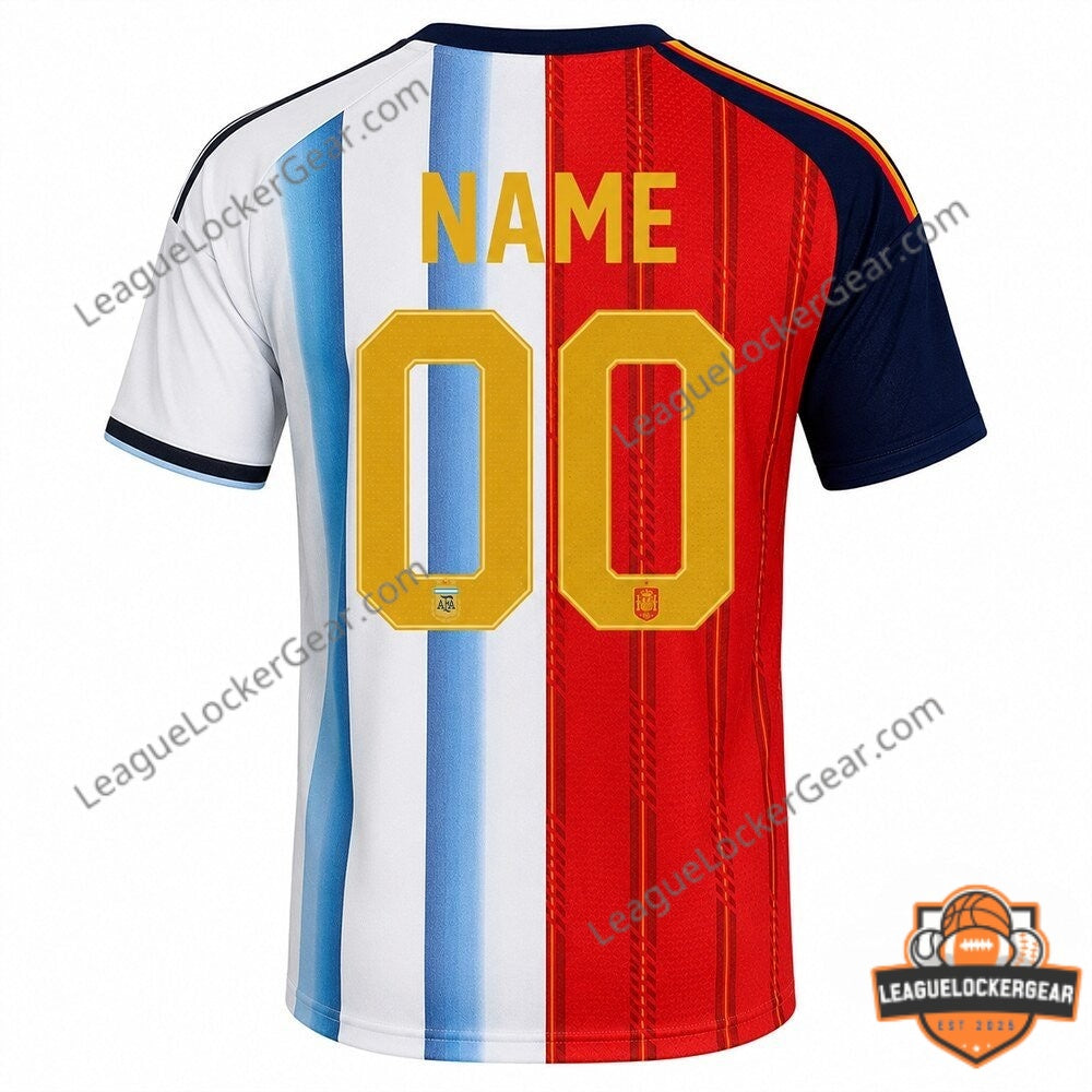 Spain vs Argentina FIFA World Cup 2026 Final Jersey - LeagueLockerGear