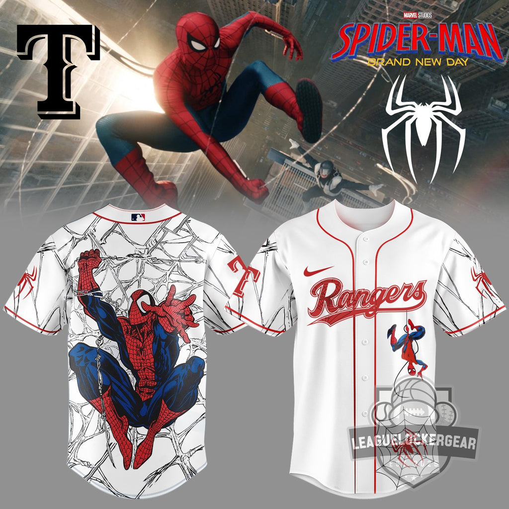 Spider-Man MLB Brand New Day Baseball Jersey - LeagueLockerGear