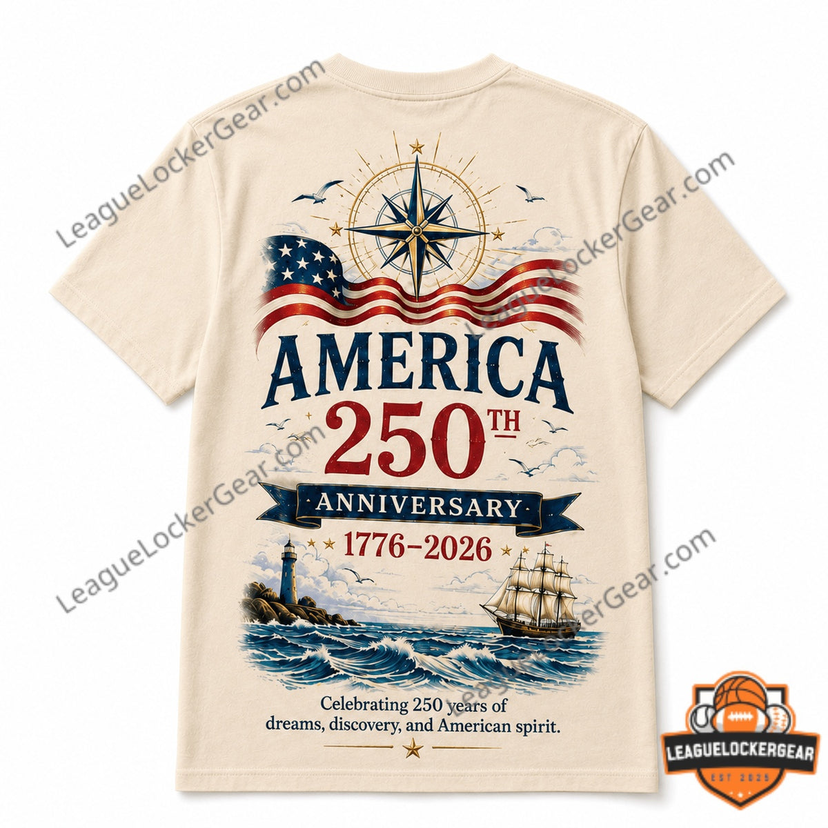 Styx America 250th Anniversary Come Sail Away T-Shirt - LeagueLockerGear